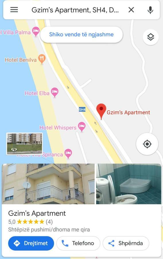 Gzim'S Apartment ドゥラス エクステリア 写真